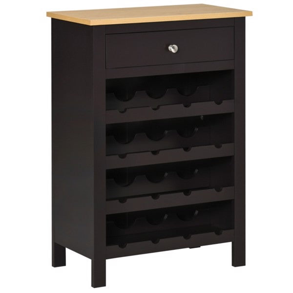 Stylish Kitchen Storage Cabinet & Wine Rack